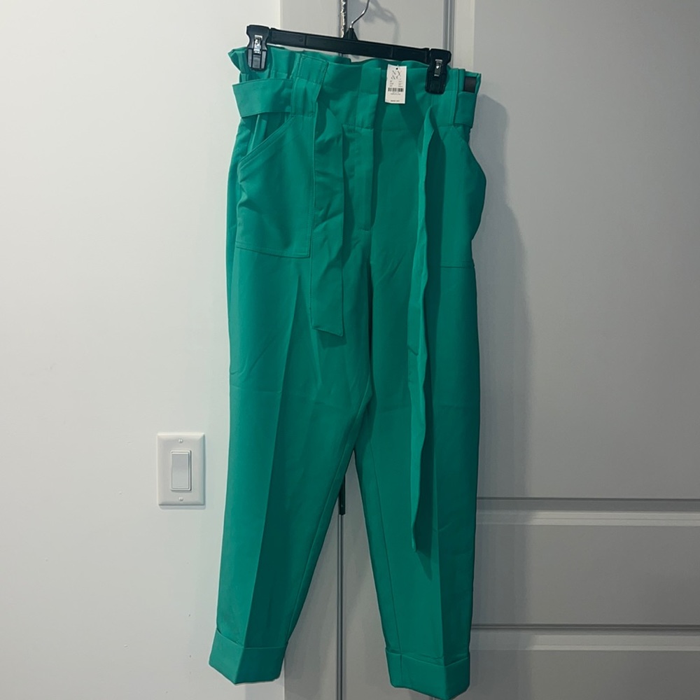 NY & C High waisted TEAL GREEN PANTS